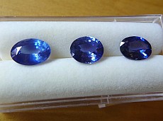 Blauwe Saffier Ovaal